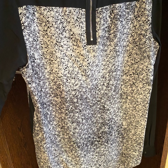 Rebecca Taylor silk blouse with zipper back - Picture 4 of 11